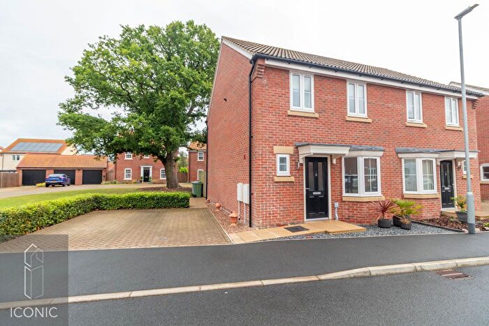 2 Bedroom Semi-Detached House For Sale In Crown Meadow Way, Newton St Faith, Norwich, NR10