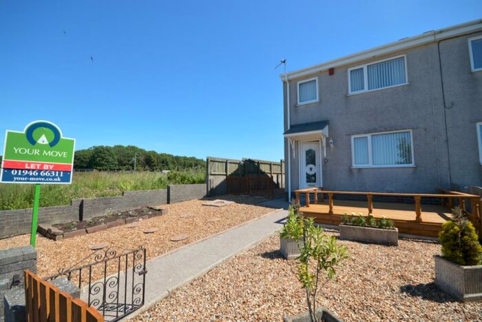 3 Bedroom Semi-Detached House To Rent In Caldbeck Road, Whitehaven, Cumbria, CA28