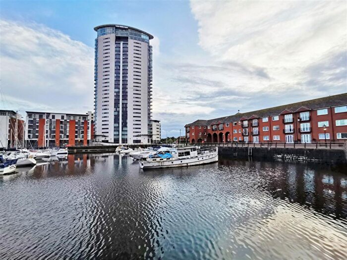 1 Bedroom Flat For Sale In Meridian Tower, Trawler Road Marina, Swansea, SA1