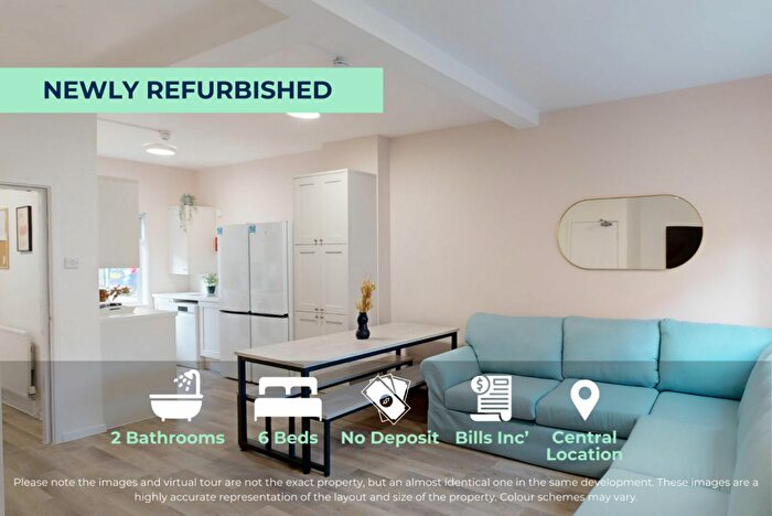 6 Bedroom House To Rent In Gamble Street, NG7