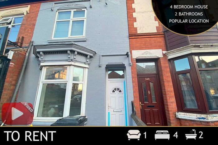 4 Bedroom Terraced House To Rent In Fosse Road North, Leicester, LE3