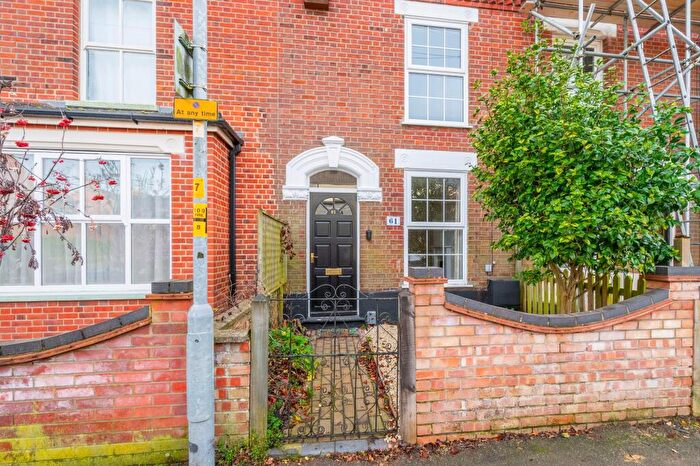 2 Bedroom Terraced House To Rent In Melrose Road, Norwich, NR4