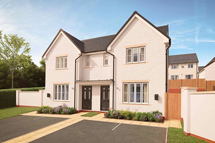 3 Bedroom Semi Detached House For Sale In "The Kilburn" At Treledan Way, Saltash, PL12