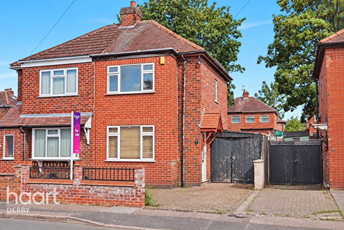 2 Bedroom Semi Detached House For Sale In Oakleigh Avenue, Chaddesden, DE21