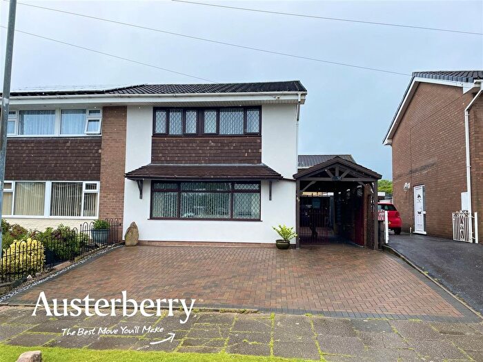 3 Bedroom Semi Detached House For Sale In Langland Drive, Blurton, Stoke-On-Trent, Staffordshire, ST3