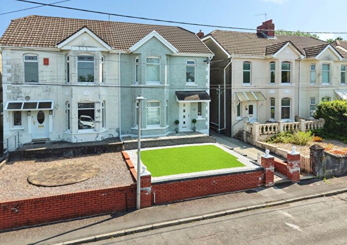 3 Bedroom Semi-Detached House For Sale In Park Terrace, Pontarddulais, Swansea, West Glamorgan, SA4