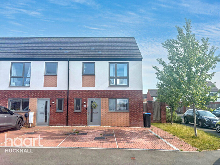 2 Bedroom End Of Terrace House For Sale In Harker Close Hucknall Nottingham, Nottingham, NG15