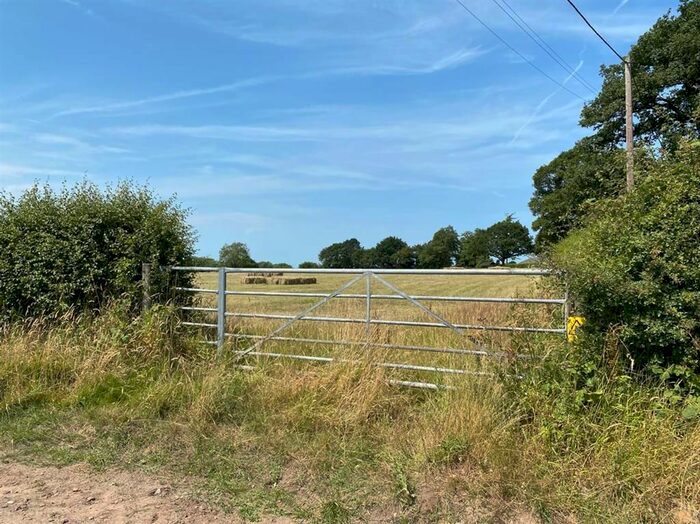 Land For Sale In Hodgehill Lane, Lower Withington, Macclesfield, SK11