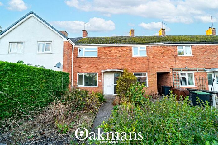 3 Bedroom Terraced House For Sale In Whitford Close, Bromsgrove, Worcestershire, B61