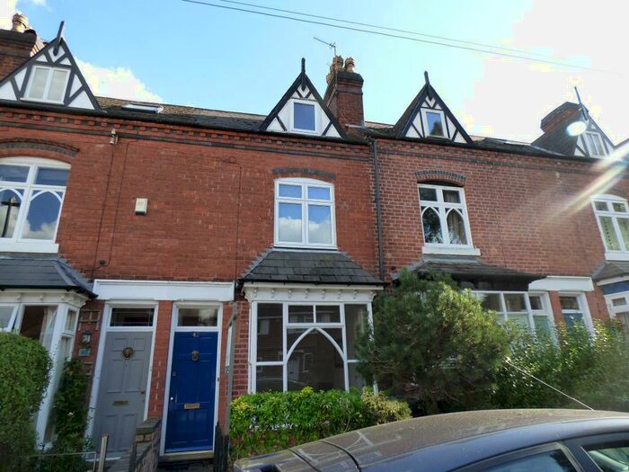 3 Bedroom Terraced House To Rent In Regent Road, Harborne, Birmingham, B17