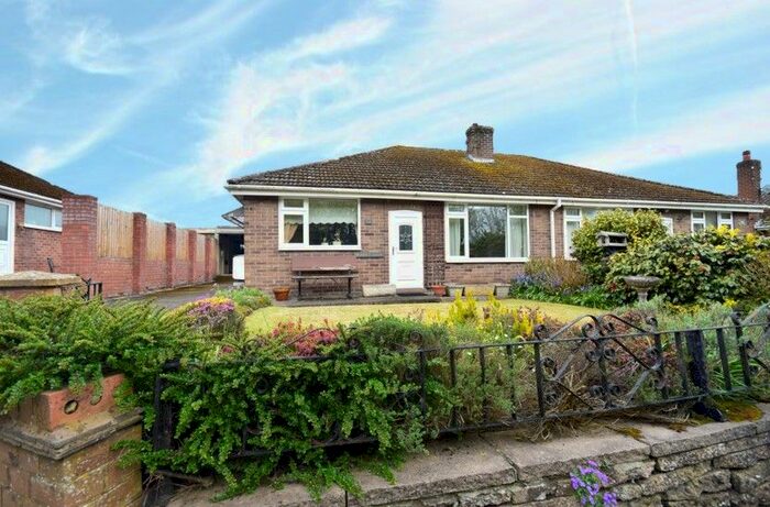 2 Bedroom Semi-Detached Bungalow For Sale In Tilley Road, Wem, Shrewsbury, SY4