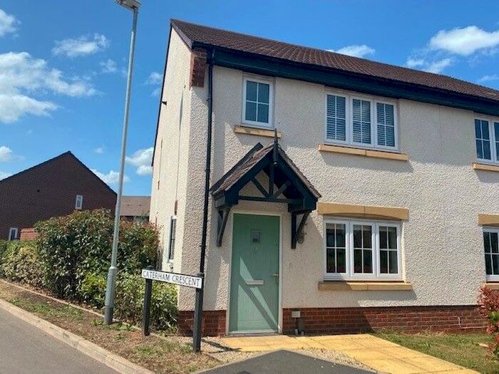 3 Bedroom Semi-detached House To Rent In Caterham Crescent, Streethay, Lichfield, WS13