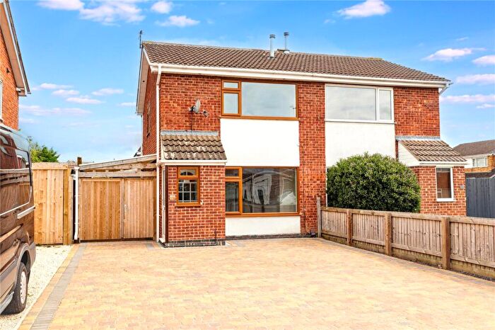 2 Bedroom Semi-Detached House For Sale In Winster Crescent, Melton Mowbray, Leicestershire, LE13