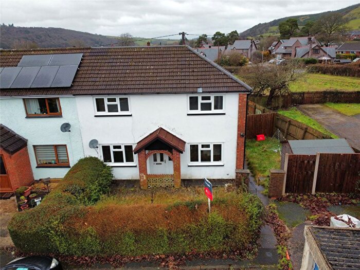 3 Bedroom Semi-Detached House For Sale In Dolgwenith, Llanidloes, Powys, SY18