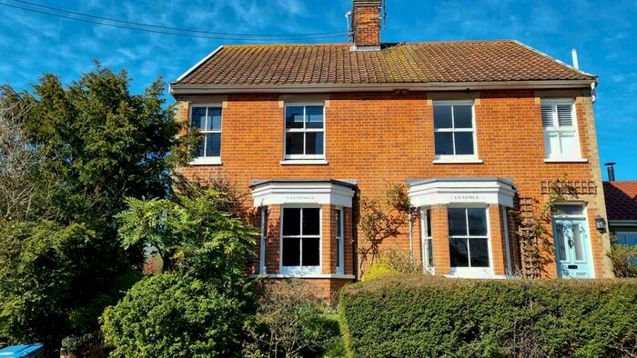 2 Bedroom Semi-Detached House For Sale In Bruisyard Road, Peasenhall, IP17