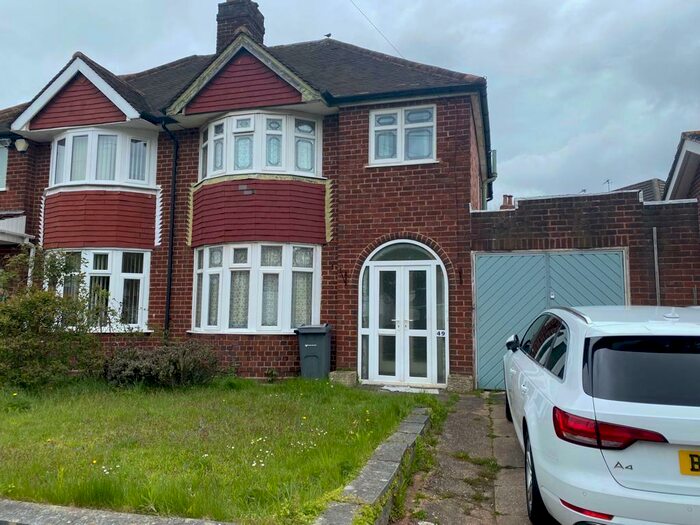 3 Bedroom Semi-Detached House To Rent In West Avenue, Handsworth Wood, Birmingham, B20