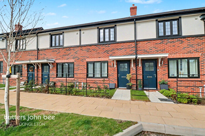 2 Bedroom Terraced House For Sale In Geoffrey Way, Somerford, Congleton, CW12