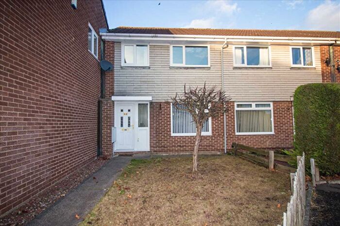 3 Bedroom Terraced House To Rent In Shiel Gardens, Beaconhill Green, Cramlington, NE23