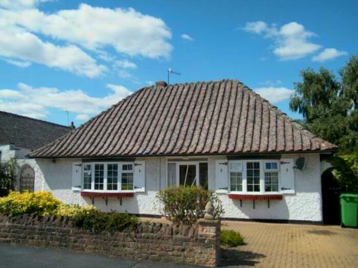 2 Bedroom Detached Bungalow To Rent In Toston Drive, Wollaton, NG8