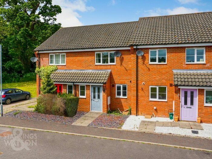 2 Bedroom Terraced House To Rent In Kevill Davis Drive, Little Plumstead, Norwich, NR13