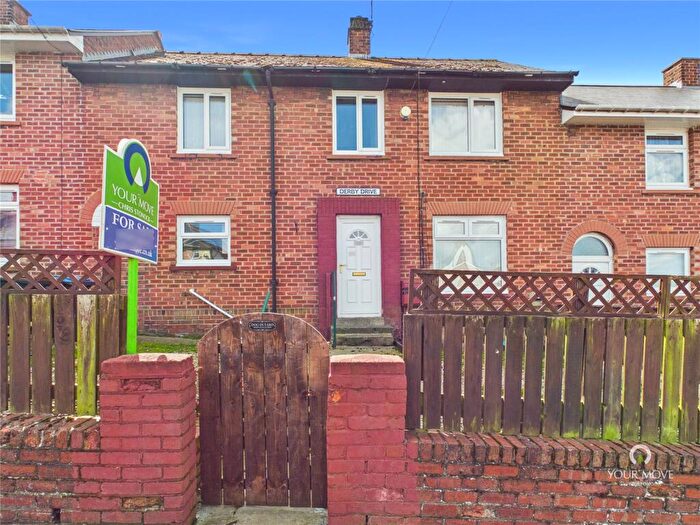 3 Bedroom Terraced House For Sale In Derby Drive, Moorside, Consett, Durham, DH8