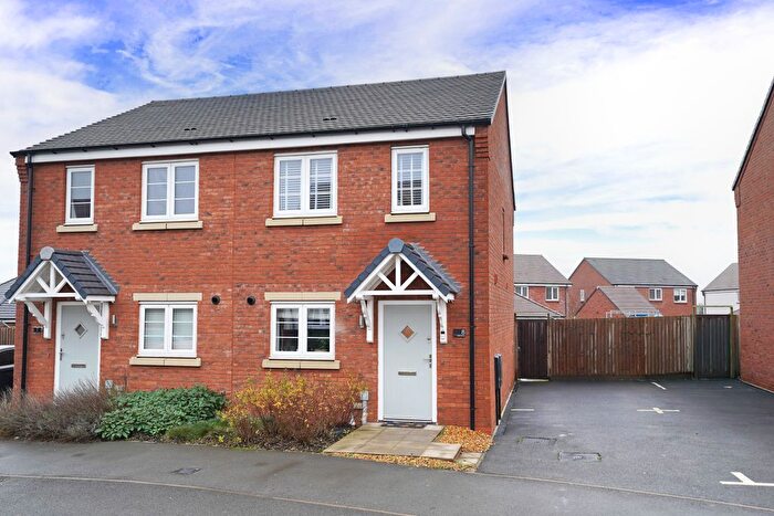 2 Bedroom Semi Detached House For Sale In Reid Close, Desford, Leicestershire, LE9