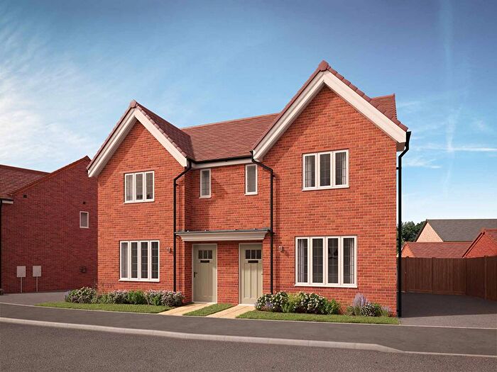 3 Bedroom Semi Detached House For Sale In "The Kilburn" At Off New Sandy Lane, Harlestone, NN5