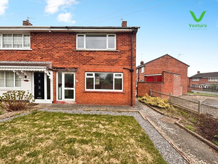 2 Bedroom Semi-Detached House For Sale In Ramsey Crescent, Bishop Auckland, DL14