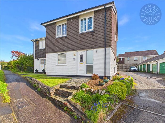 3 Bedroom Semi Detached House For Sale In Eddystone Rise, Liskeard, Cornwall, PL14