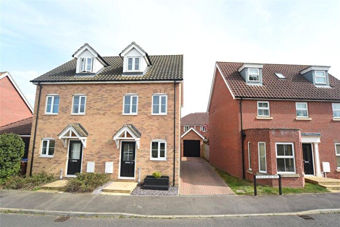 3 Bedroom Semi-Detached House To Rent In Barleycorn Way, Beck Row, Bury St. Edmunds, Suffolk, IP28