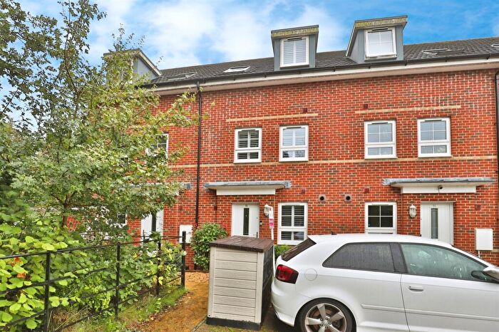 3 Bedroom Town House For Sale In Philippa Court, Bearwood, Bournemouth, BH11
