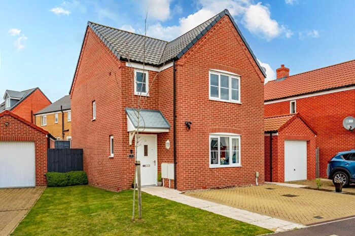 3 Bedroom Detached House For Sale In Harrier Way, Diss, IP22