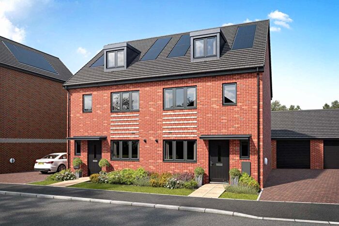 3 Bedroom Semi-detached House For Sale In "The Kensington - Plot " At Arborfield Heights, Arborfield Green District Centre, Arborfield Green, RG2