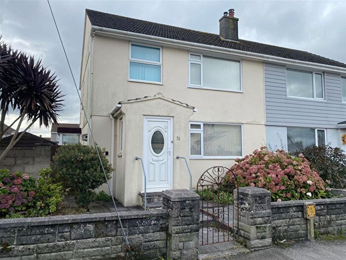 3 Bedroom Semi Detached House For Sale In Torpoint, Cornwall, PL11