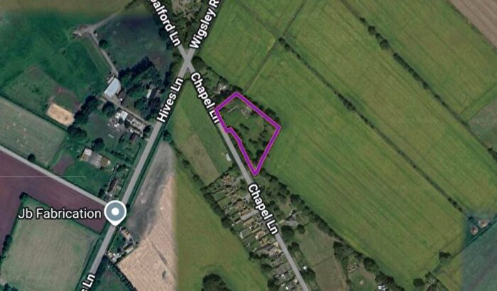 Land For Sale In Chapel Lane, North Scarle, Lincoln, LN6