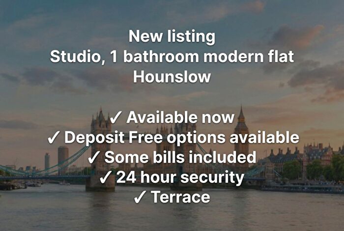 Studio To Rent In Victoria Road, Feltham, TW13