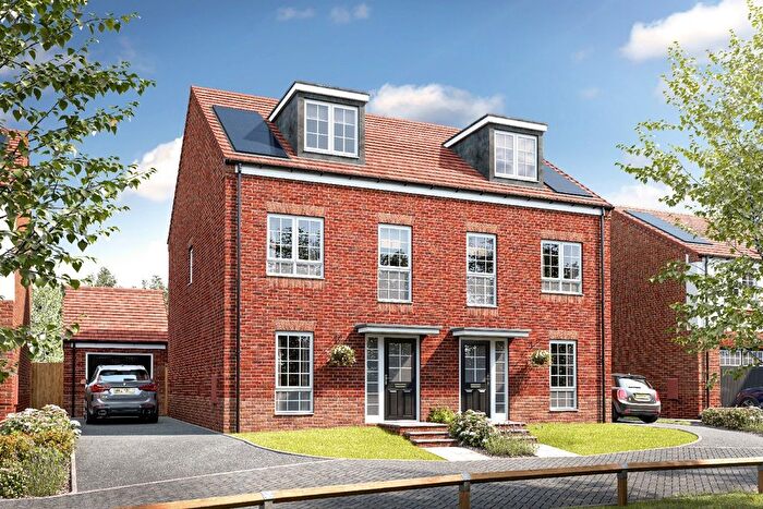 3 Bedroom Semi-detached House For Sale In "The Willow - Plot " At Banbury Road, Warwick, CV34