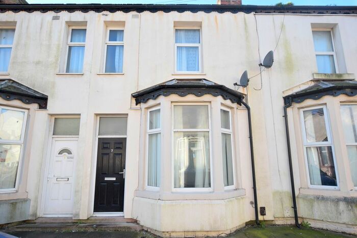3 Bedroom Terraced House To Rent In Woolman Road, Blackpool, FY1