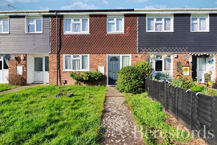 3 Bedroom Terraced House For Sale In Helford Court, Witham, CM8