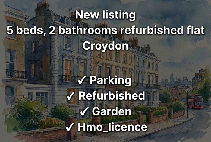 5 Bedroom Flat To Rent In Osborne Road, Thornton Heath, CR7