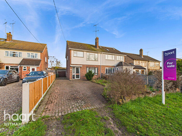 3 Bedroom Semi Detached House For Sale In Maldon Road, Witham, CM8