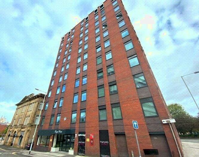 1 Bedroom Apartment To Rent In Regal House, Duke Street, Stockport Centre, Manchester, SK1