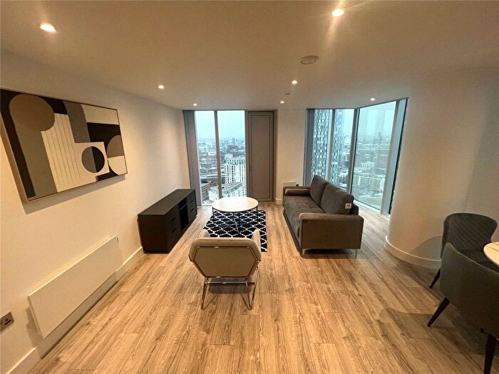 2 Bedroom Flat To Rent In Blade Tower, Silvercroft Street, Manchester, M15