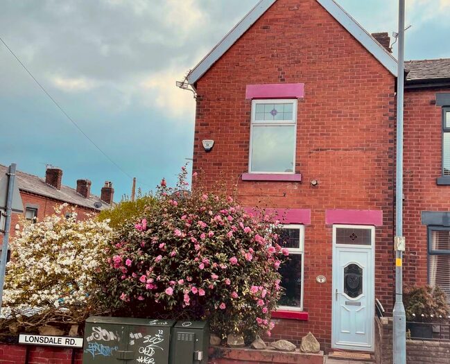 2 Bedroom End Of Terrace House To Rent In Lonsdale Road, Bolton, BL1