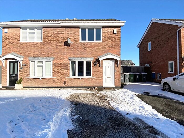 2 Bedroom Semi Detached House For Sale In Walker Crescent, St. Georges, Telford, Shropshire, TF2