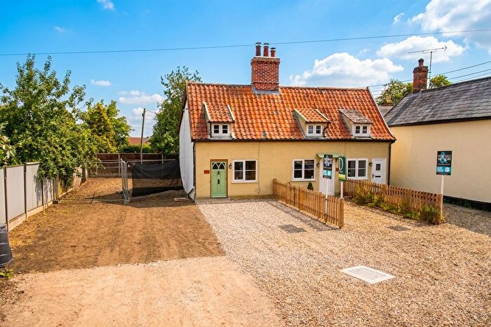 2 Bedroom End Of Terrace House For Sale In Leam Cottages, Church Street, Occold, IP23