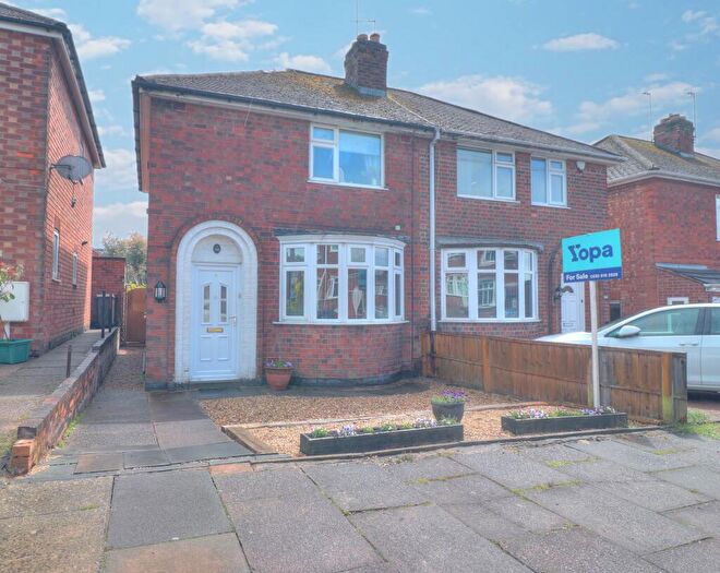 2 Bedroom Semi Detached House For Sale In Roydene Crescent, Leicester, LE4