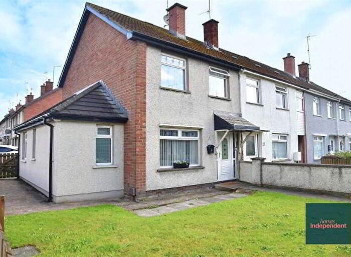 3 Bedroom End Of Terrace House For Sale In Arran Avenue, Ballymena, BT42