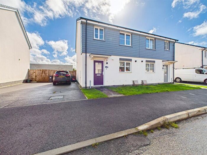 3 Bedroom Semi-Detached House For Sale In Barley Rise, Launceston, Cornwall, PL15