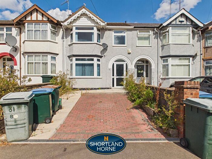 3 Bedroom Terraced House For Sale In Tennyson Road, Poets Corner, Coventry, CV2